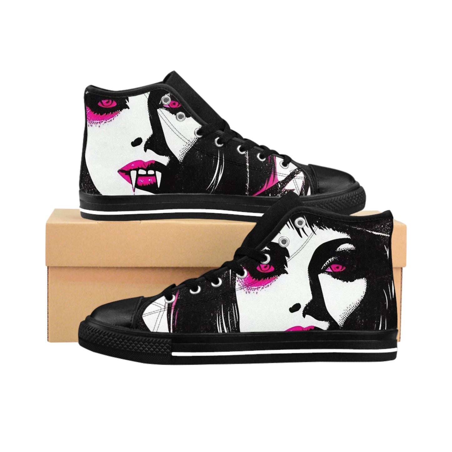 Noromakina Vampire Men's Classic High-Top Sneakers