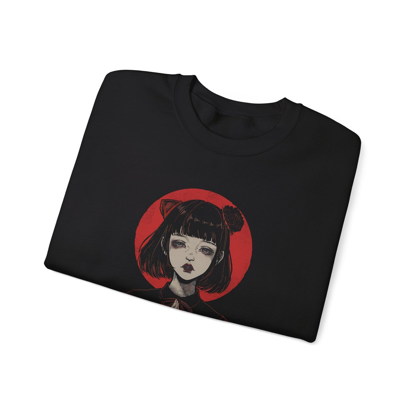 Anime Girl Praying Unisex Sweatshirt OBSCVRAL