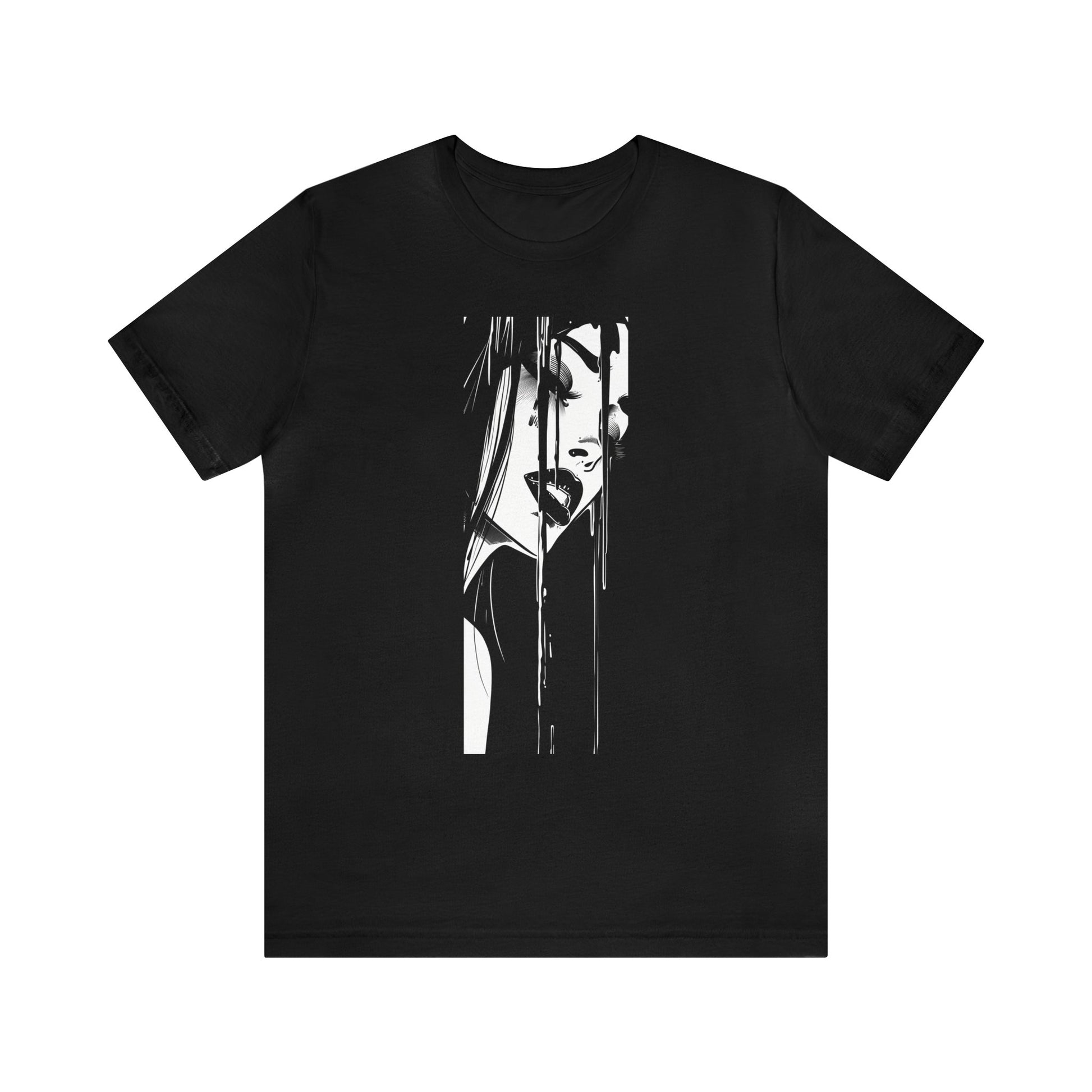 Black Drip Girl Unisex T-Shirt OBSCVRAL