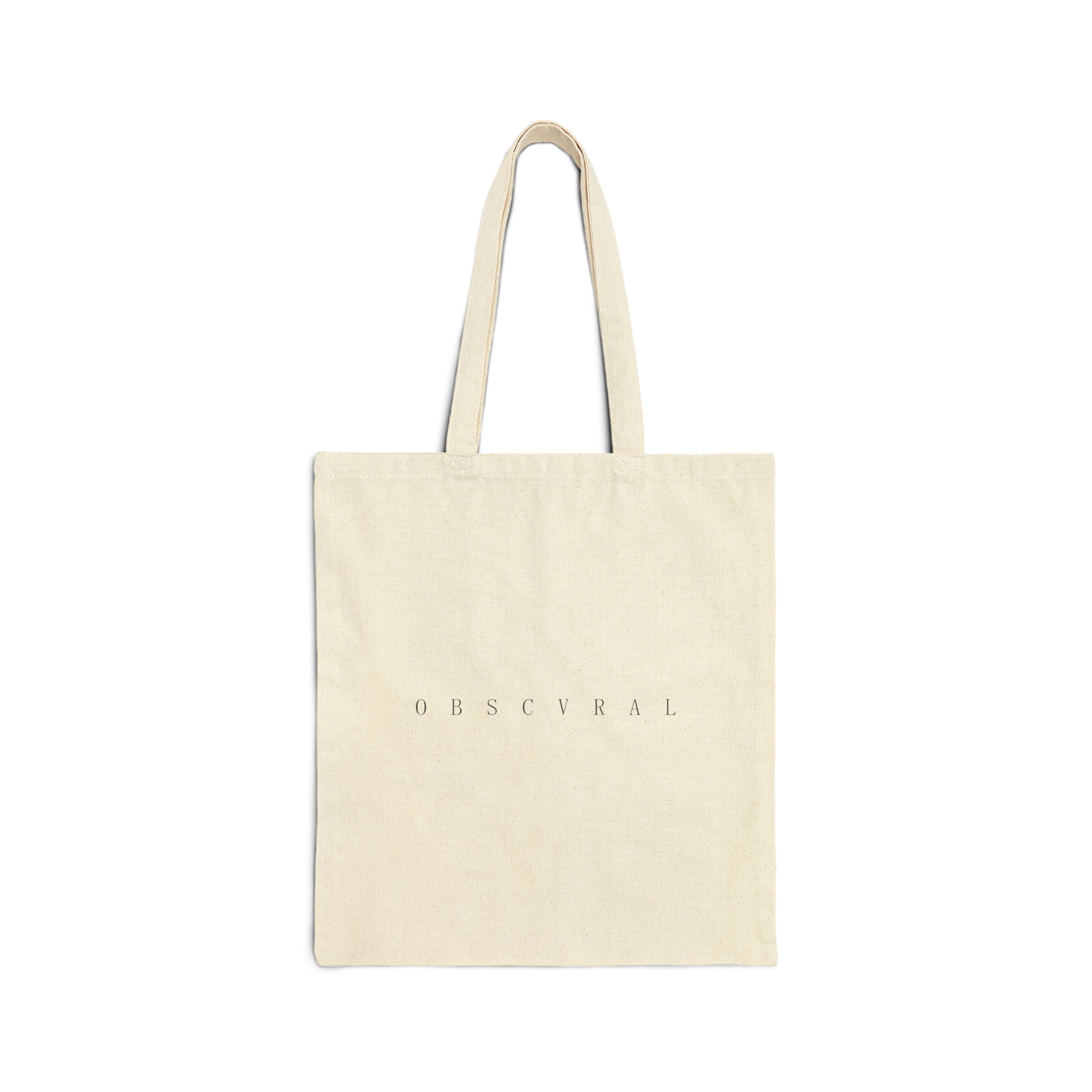 Dripping Face - Cotton Canvas Tote Bag OBSCVRAL