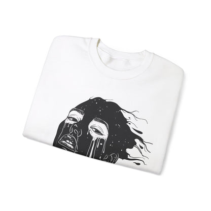 Dripping Face - Unisex Sweatshirt OBSCVRAL