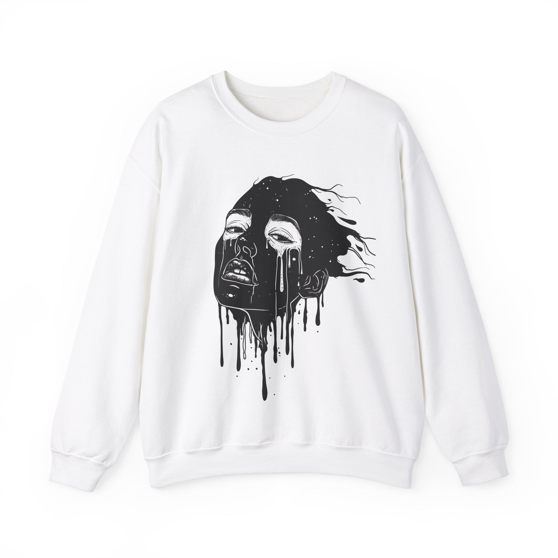 Dripping Face - Unisex Sweatshirt OBSCVRAL