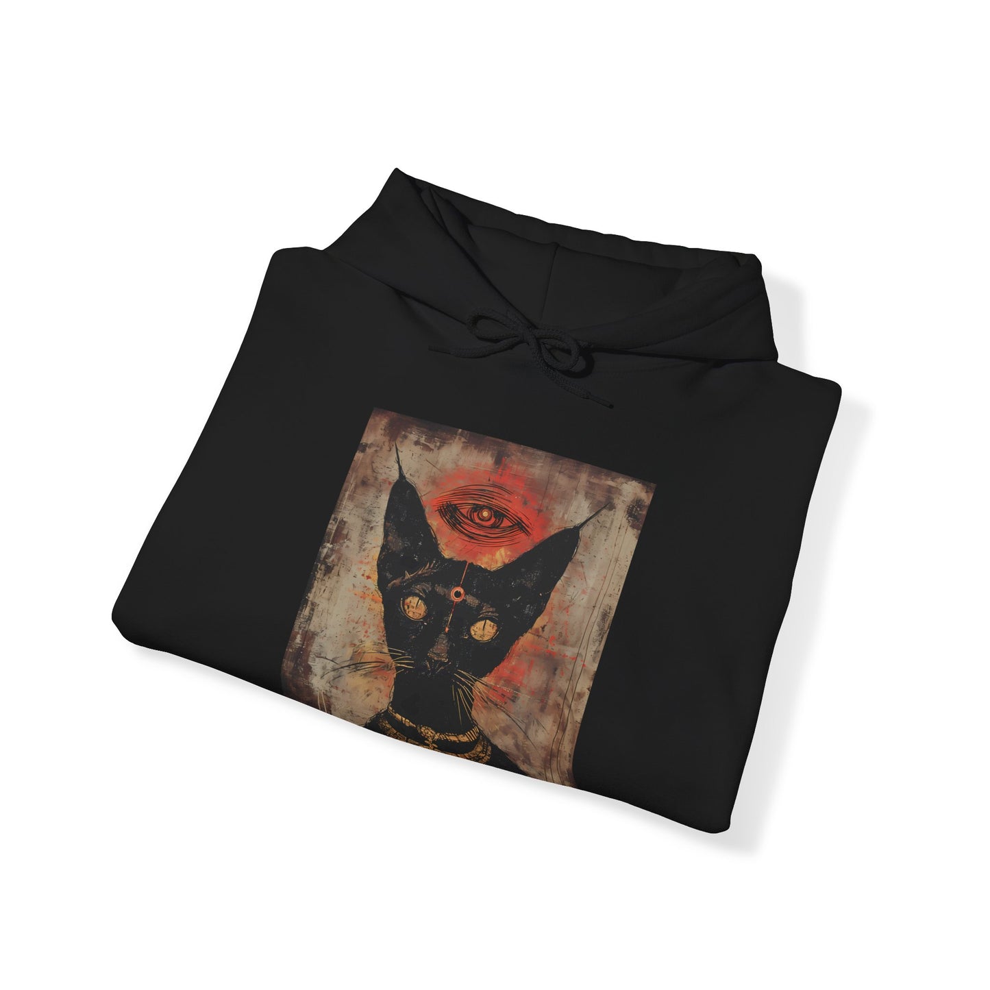 Egypt Cat - Unisex Hooded Sweatshirt OBSCVRAL