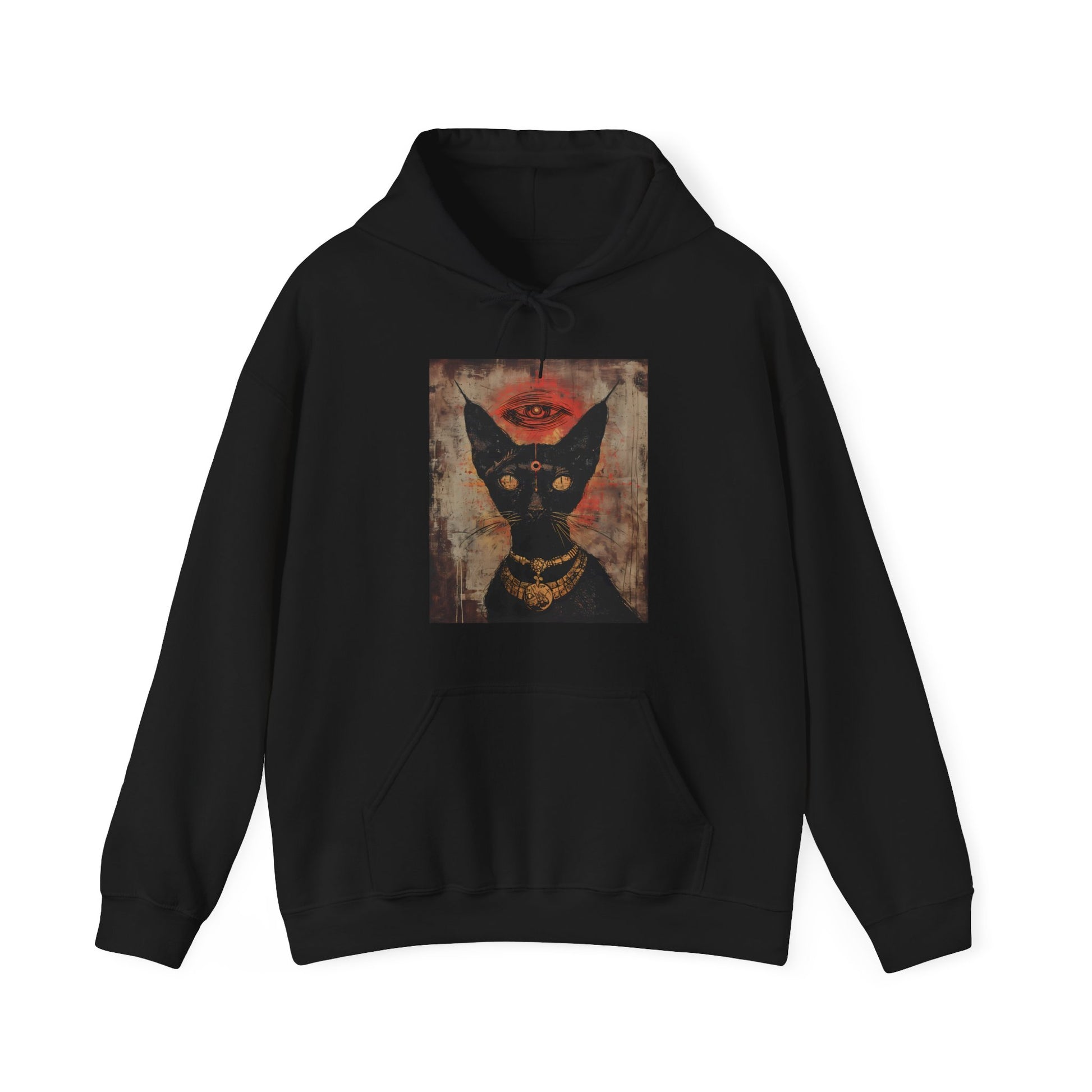 Egypt Cat - Unisex Hooded Sweatshirt OBSCVRAL