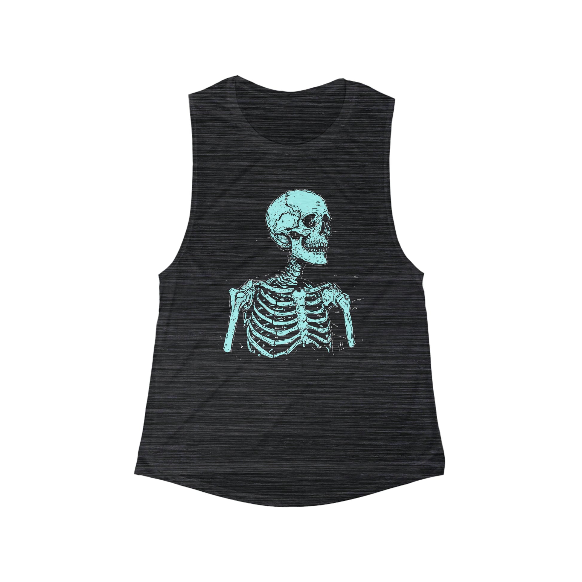 Green Skull Muscle Tank OBSCVRAL