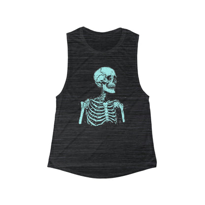 Green Skull Muscle Tank OBSCVRAL