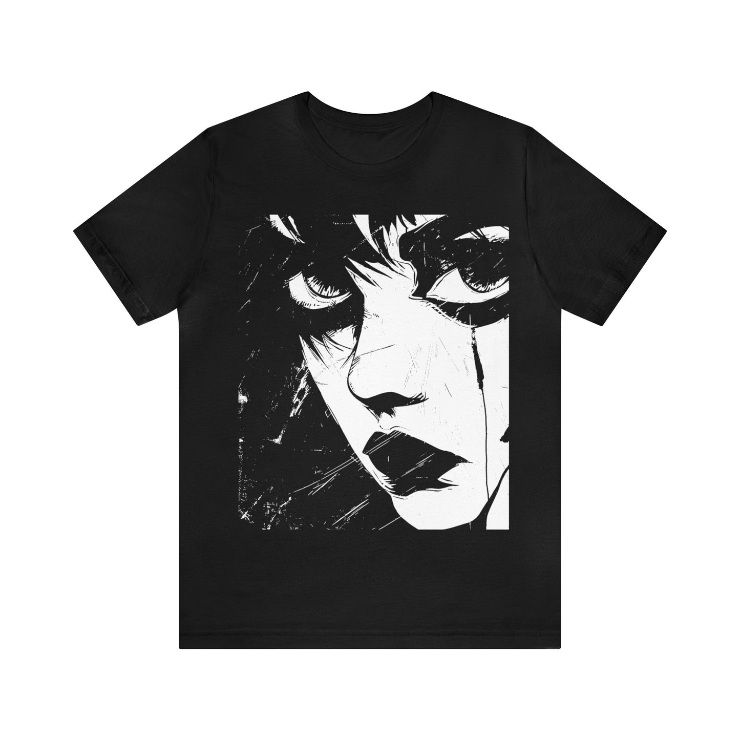 Looking Girl Black T-Shirt OBSCVRAL