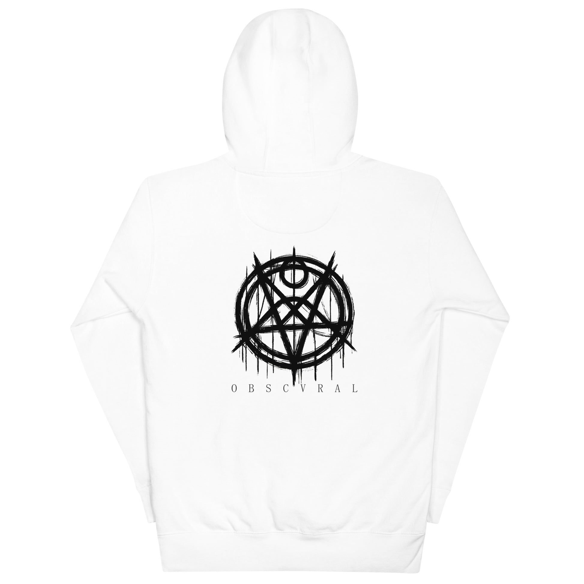 Obscvral Star All Over Logo Unisex Hoodie OBSCVRAL