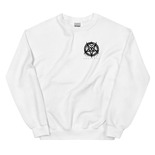 Obscvral Star All Over Logo Unisex Sweatshirt OBSCVRAL