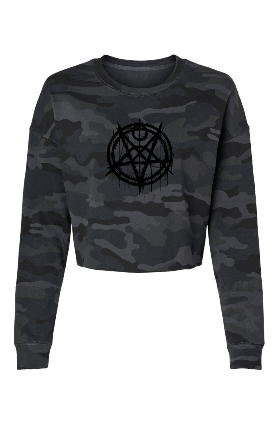 Obscvral Star Lightweight Crop Crewneck OBSCVRAL