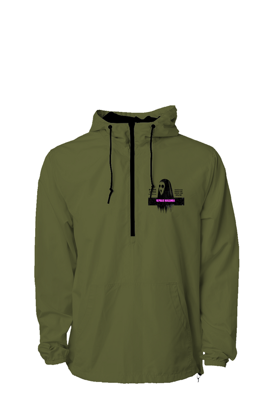 Russian Ghost Lightweight Pullover Windbreaker (Army) OBSCVRAL