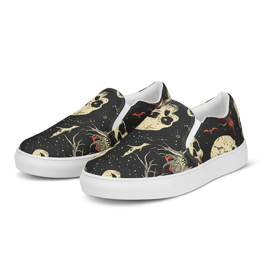 Skulls & Trees Slip-On Shoes OBSCVRAL