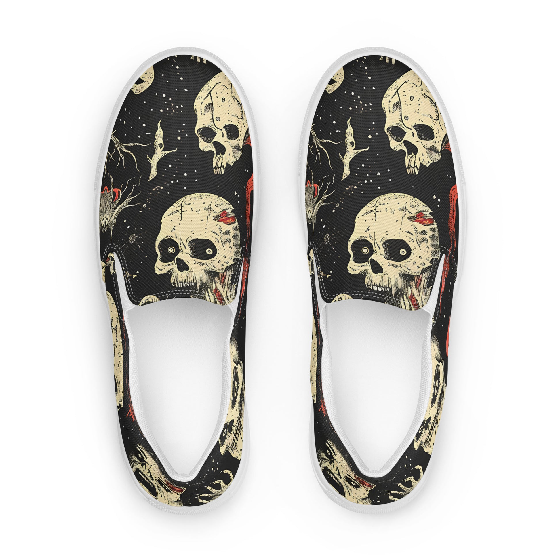 Skulls & Trees Slip-On Shoes OBSCVRAL