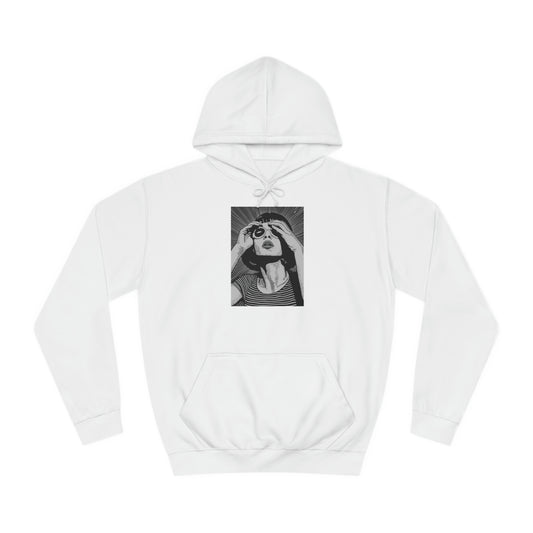 Trippy Girl - Unisex College Hoodie OBSCVRAL